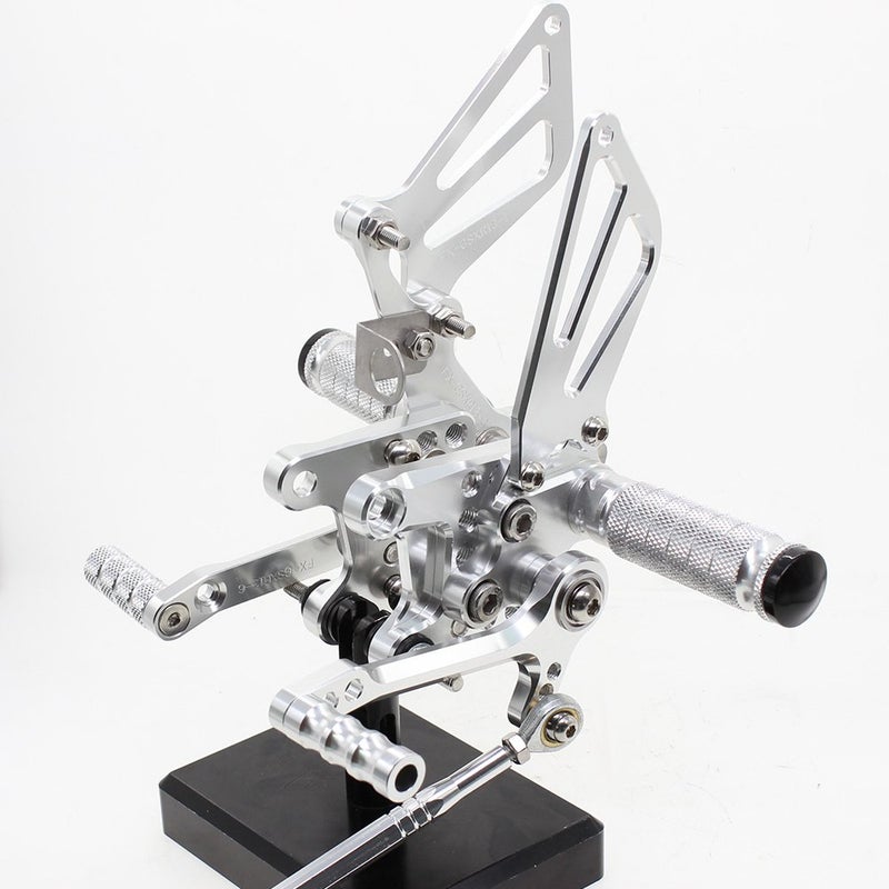 Krace Sunrivery Motorcycle Rearsets Footpegs For GSXR750 GSX-R600 1996-2005,SV650/SV650S SV1000/S 1998-2014,GSXR1000 2000-2004 - Image 5